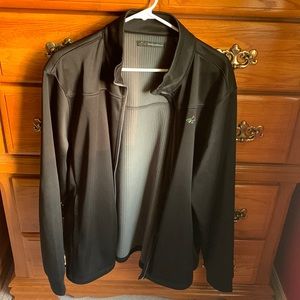Men’s Greg Norman L Black Zip Up Jacket.